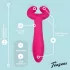 Easytoys Couple - вибратор за двойки - акумулаторен, водоустойчив - розов