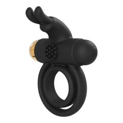   Elite Joel - вибриращ пръстен за тестиси и пенис на батерии (черен)