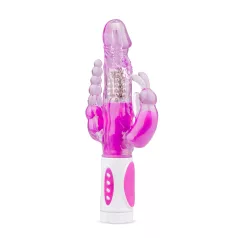   Easytoys Raving Rabbit - вибратор с 3 накрайника (розов)
