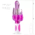 Easytoys Raving Rabbit - вибратор с 3 накрайника (розов)