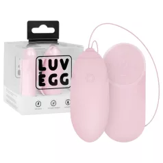   LUV EGG - носимо акумулаторно вибриращо яйце с радио управление (розово)