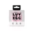 LUV EGG - вибриращо яйце с дистанционно - акумулаторно - розово
