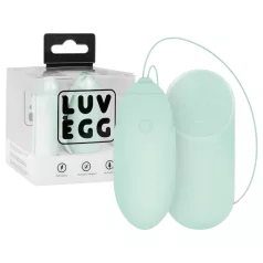   LUV EGG - носимо акумулаторно, радиоуправляемо вибриращо яйце (зелено)