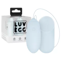   LUV EGG - носимо акумулаторно радиоуправляемо вибриращо яйце (синьо)