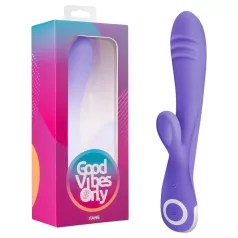   Good Vibes Only Fane Rabbit - вибратор за жени с клитор стимулатор - лилав
