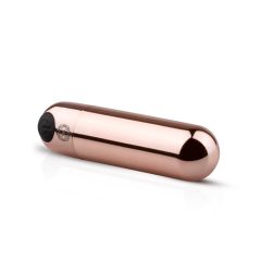   Розов златен куршум - акумулаторен мини вибратор с куршум (розово злато)