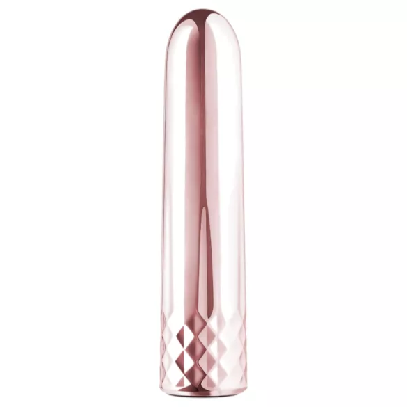Rosy Gold Mini - мини вибратор с презареждаема батерия - розово злато
