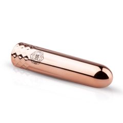  Rosy Gold Mini - презареждащ се мини полюсен вибратор (розово злато)