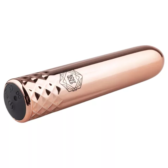Rosy Gold Mini - мини вибратор с презареждаема батерия - розово злато