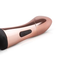   Rosy Gold Wand Curve - акумулаторна масажираща пръчица (розово злато)