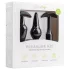 EasyToys Pleasure kit - разнообразен комплект анални плъгове (черен)