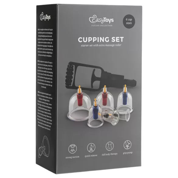 Easytoys - вакуумен комплект с помпа - 6 части