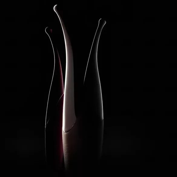 Senzi - вибратор за клитор с акумулатор и водоустойчив - черен