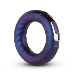   Hueman Saturn - водоустойчив вибриращ пенис пръстен с батерия (лилав)