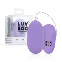   LUV EGG XL - Акумулаторно вибриращо яйце (лилаво)