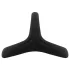 Easytoys Desire Ring - пенис и тестис пръстен - гъвкав - черен