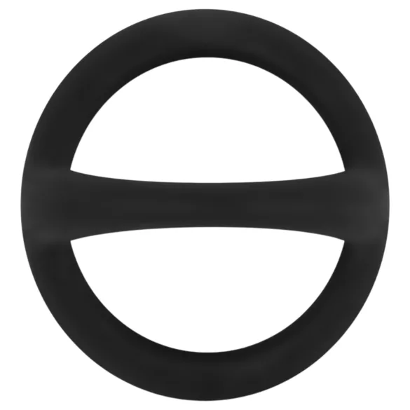 Easytoys Desire Ring - пенис и тестис пръстен - гъвкав - черен