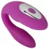 Easytoys - вибратор за двойки с дистанционно - водоустойчив - розов