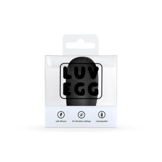 LUV EGG - акумулаторно вибриращо яйце (черно)