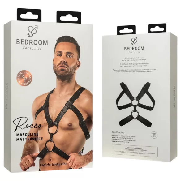 Bedroom Fantasies Rocco - секси бюстие - черно - S-XL