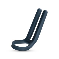  Boners - Акумулаторен пенис пръстен и стимулатор на тестисите (син)