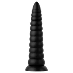   BUTTR Caterpiller - гигантски анален плъг (черен) - 29 см