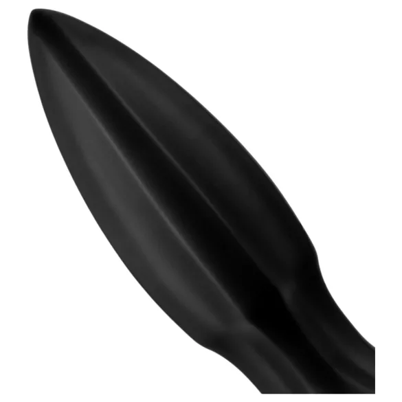 BUTTR Huge Explosive II - гигантски анален плъг (черен) - 29 cm