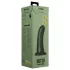 BUTTR Double Ribbed - гигантски оребрен анален плъг (черен) - 26 см