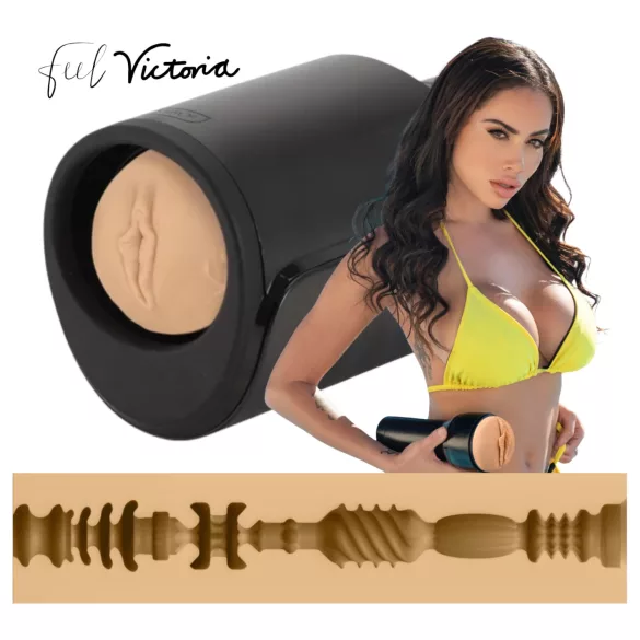 Kiiroo Keon Wifi + Victoria June - вагина мастурбатор - натурален цвят