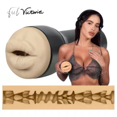   Kiiroo Victoria June - изкуствена уста - съвместима с PowerBlow (естествен цвят)