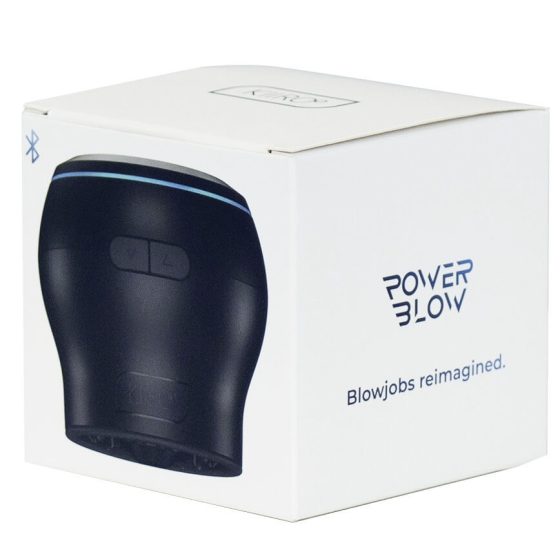 Kiiroo PowerBlow - Мастурбатор за смучене и аксесоар за смартфон (черен)