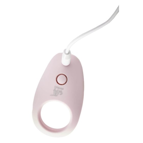 Vivre Bibi - вибриращ пенис пръстен с възможност за презареждане (розов)