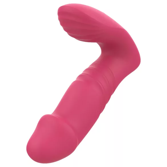 Dreamtoys - безжично носимо вибриращо яйце с тласкаща функция - розово