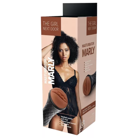 The Girl Next Door Marly - вагина мастурбатор - реалистична - кафява