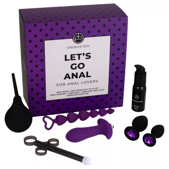 Pleasure Box Let's Go Anal - анален комплект - 7 части