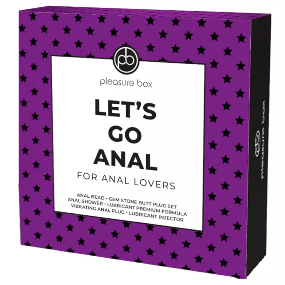 Pleasure Box Let's Go Anal - анален комплект - 7 части