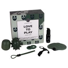   Pleasure Box Love to Play - комплект мастурбатор - 6 части
