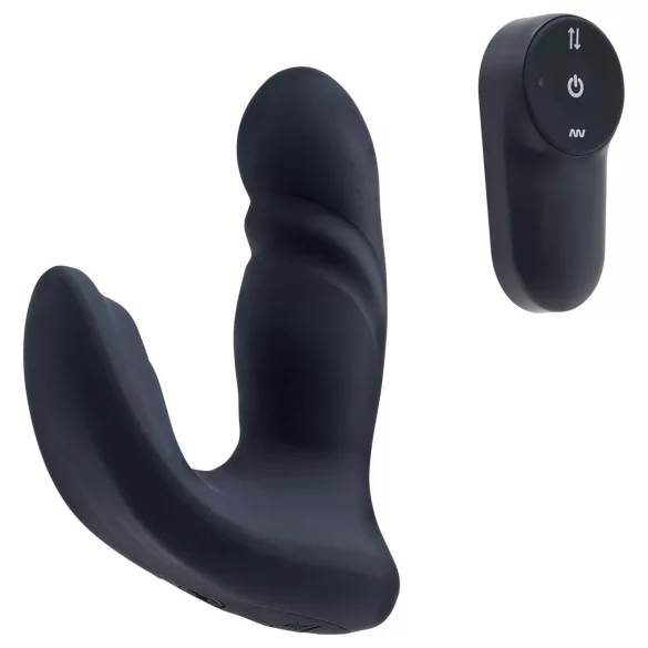 Dreamtoys Pulz - тласкащ анален вибратор с дистанционно управление (син)