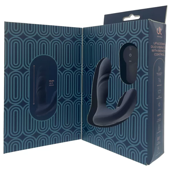 Dreamtoys Pulz - тласкащ анален вибратор с дистанционно управление (син)
