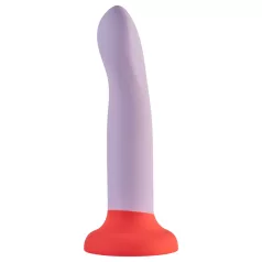  Dreamtoys Love Signal - двуцветно силиконово дилдо, голямо (лилаво)