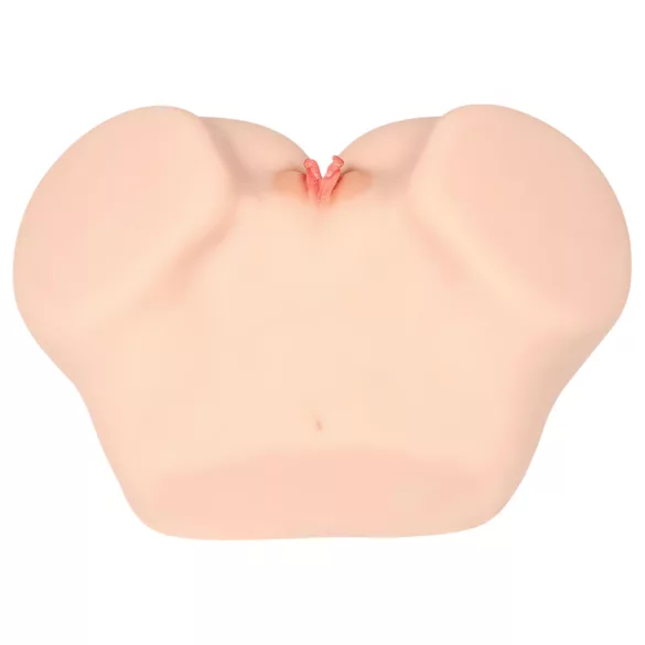 Kokos Vanilla 004 - реалистичен торс мастурбатор - натурален цвят