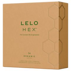   LELO Hex Organic - усилващ презерватив (36 бр.)