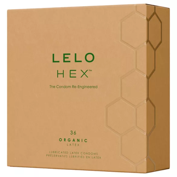 LELO Hex Organic - презервативи за потентност - 36 броя