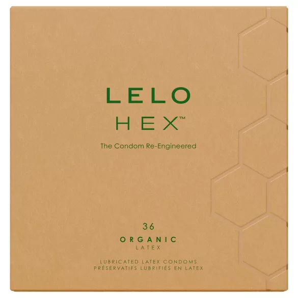 LELO Hex Organic - презервативи за потентност - 36 броя