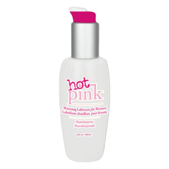 Hot Pink - загряващ лубрикант на водна основа (80 ml)