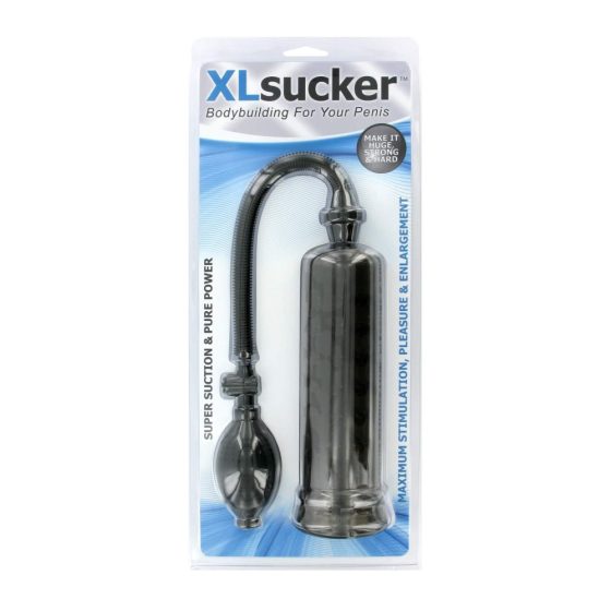 XLSUCKER - Потентност и пенис помпа (черна)