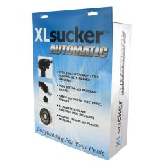  XLSUCKER - автоматична помпа за потентност и пенис (полупрозрачна)