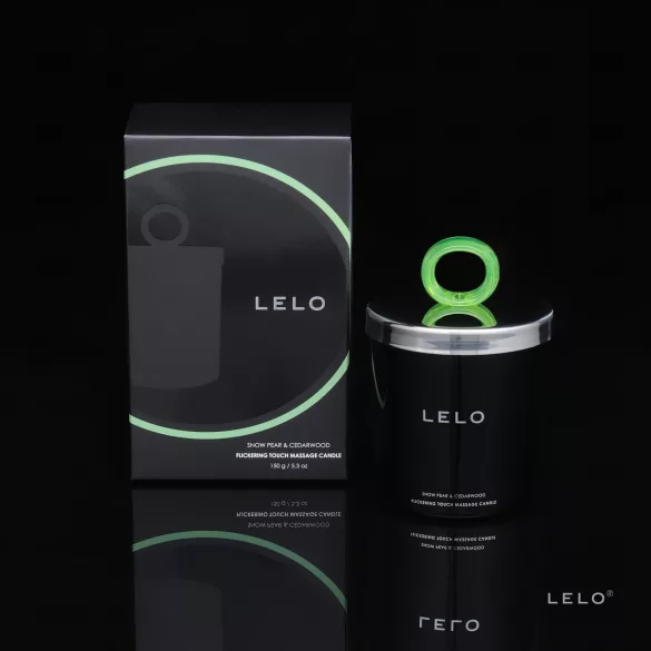 LELO - масажна свещ - ягода и кедър - 150g