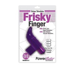   Frisky Finger - водоустойчив вибратор за пръсти (лилав)