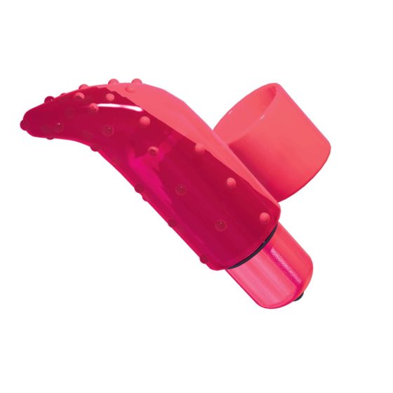 Frisky Finger - водоустойчив вибратор за пръсти (розов)